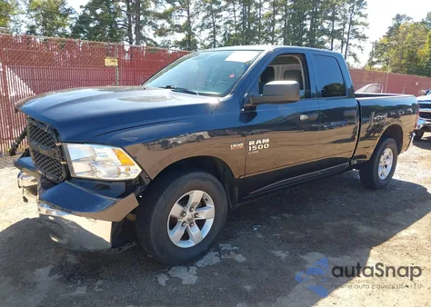 2019 Ram 1500 Classic Tradesman 4X2 6'4 Box from USA, damaged, VIN 1C6RR6FT4KS728338